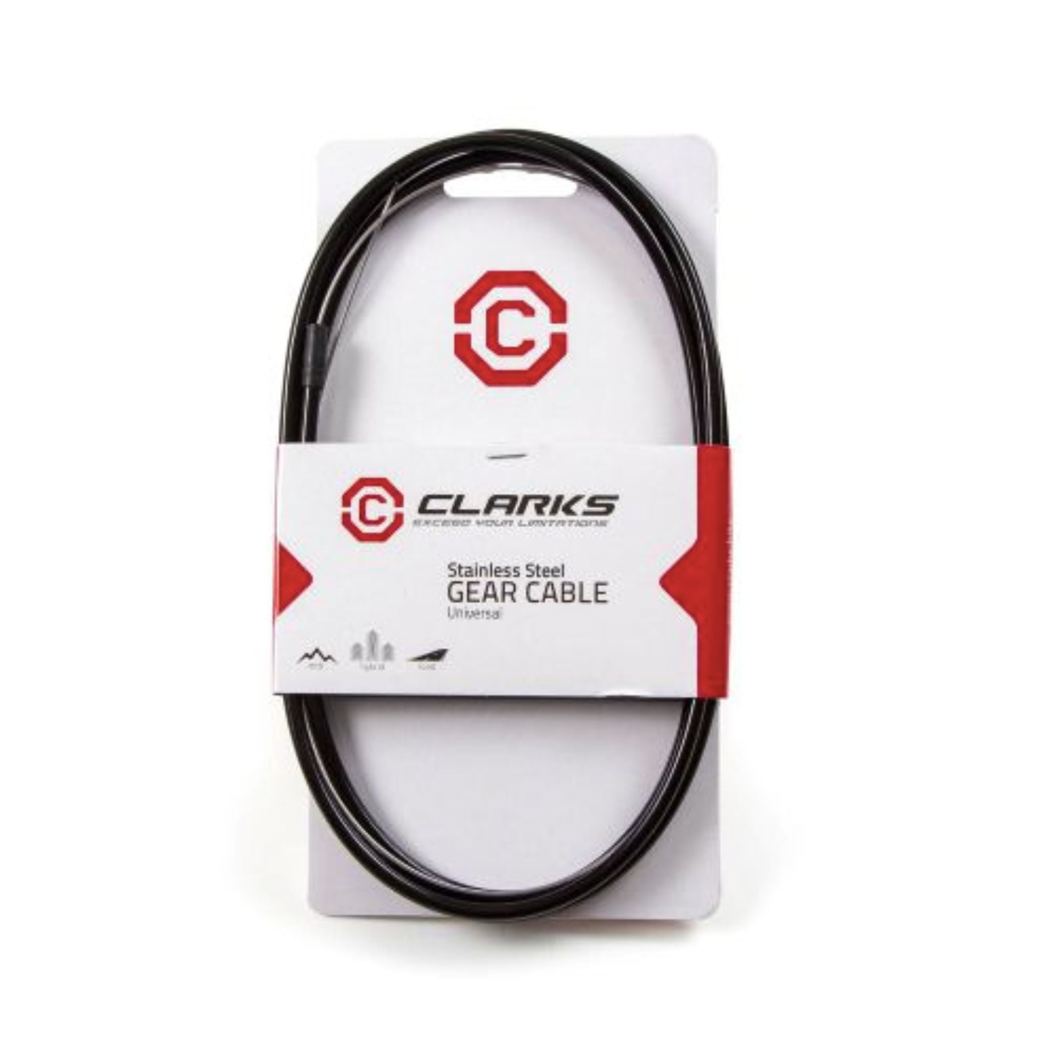 Clarks Stainless Steel Universal Inner & Outer Gear Cable