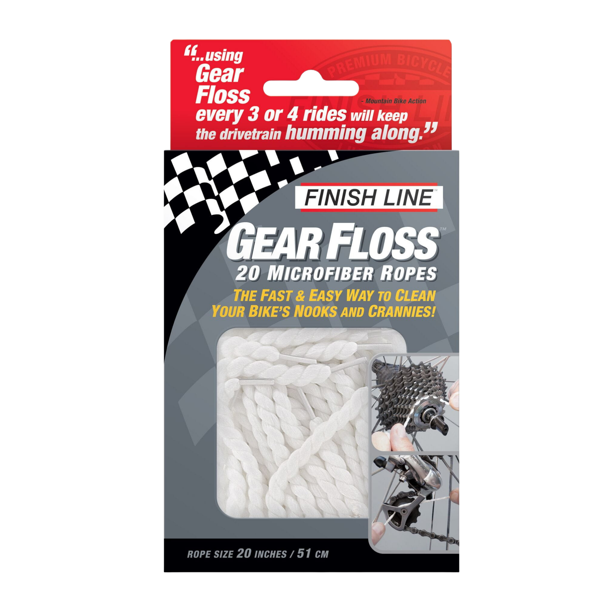Fniish Line Gear Floss